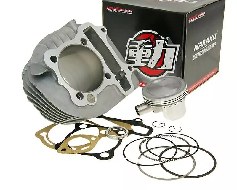 Cylinder Kit Naraku 180cc 63mm Forged Piston For GY6, Kymco AC