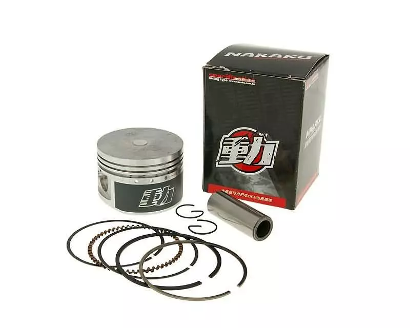 Piston Set Naraku 125cc For GY6, Kymco AC