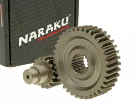 Secondary Transmission Gear Up Kit Naraku Racing 16/37 +25% For GY6 125/150cc 152/157QMI