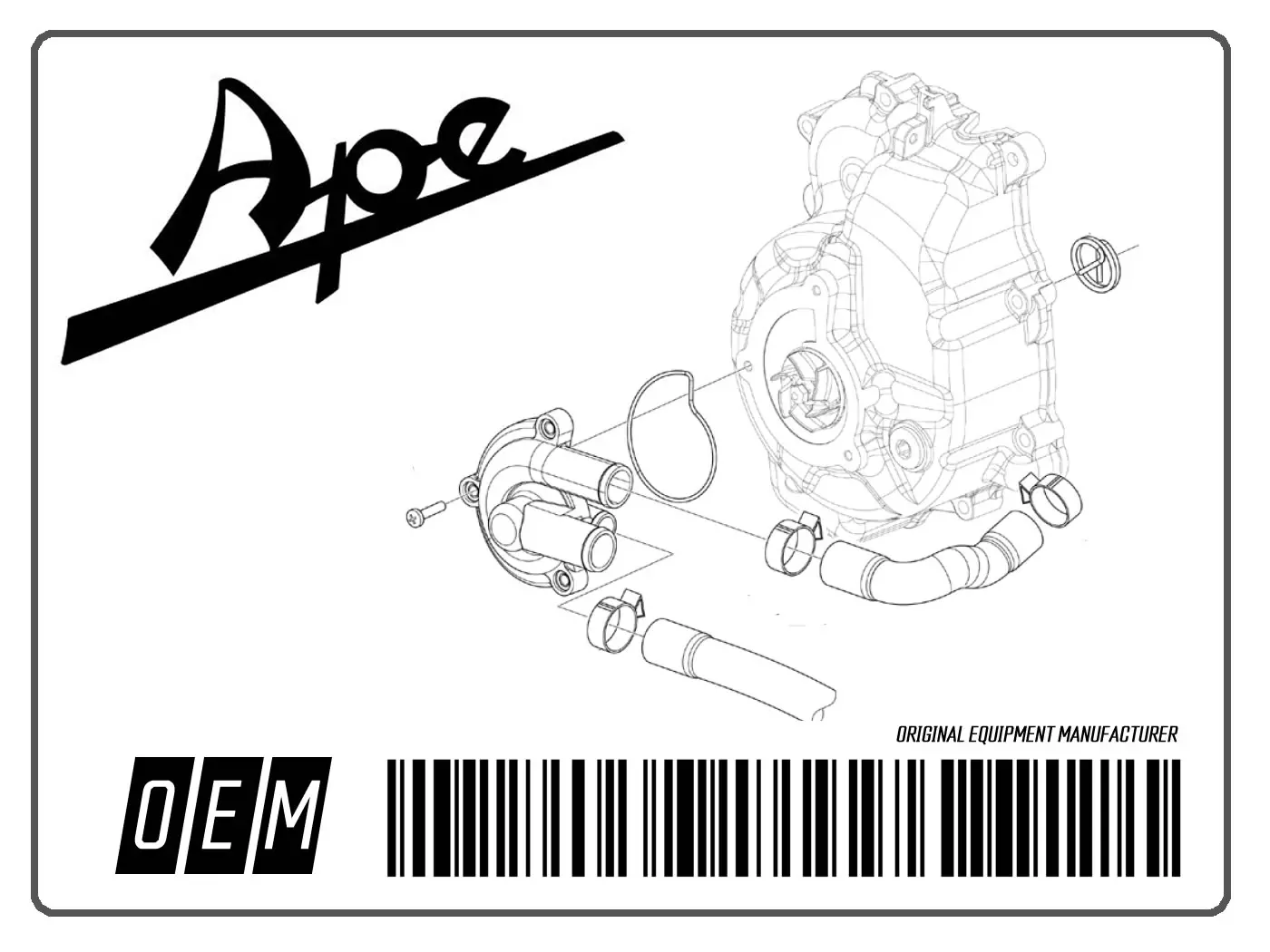 VD-Dichtung PORTER Bis 2009 = PI-1121387103