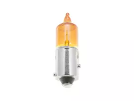 Turn Signal Bulb Orange Halogen OEM BAZ9S 12V 6W