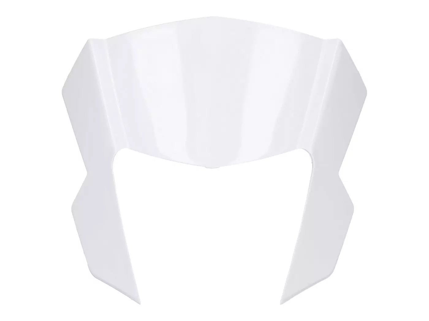 Headlight Fairing Upper Part OEM White For Aprilia RX, SX, Derbi Senda, Gilera RCR, SMT 50 Euro4 2018