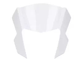 Headlight Fairing Upper Part OEM White For Aprilia RX, SX, Derbi Senda, Gilera RCR, SMT 50 Euro4 2018