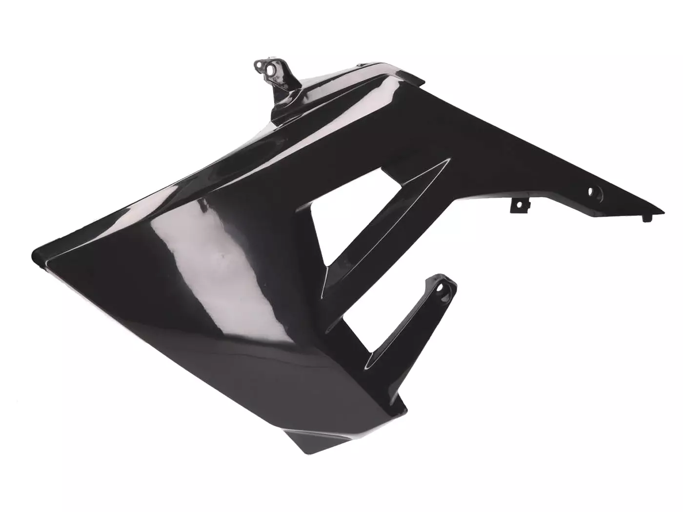 Fuel Tank Cover Left OEM Black For Derbi Senda R 50, Senda SM 50 X-Treme Euro4 2018