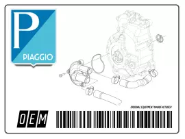 Half Pulley Washer OEM 35x17x0.5mm For Piaggio Maxi 125-180 2-stroke, Leader 125-150 4-stroke