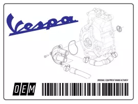 Hals/Kopftuch Vespa-Logo Rosa