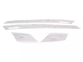 Decal Set / Sticker Set "Super" OEM Grey Color For Vespa GTS Super Sport 742/B