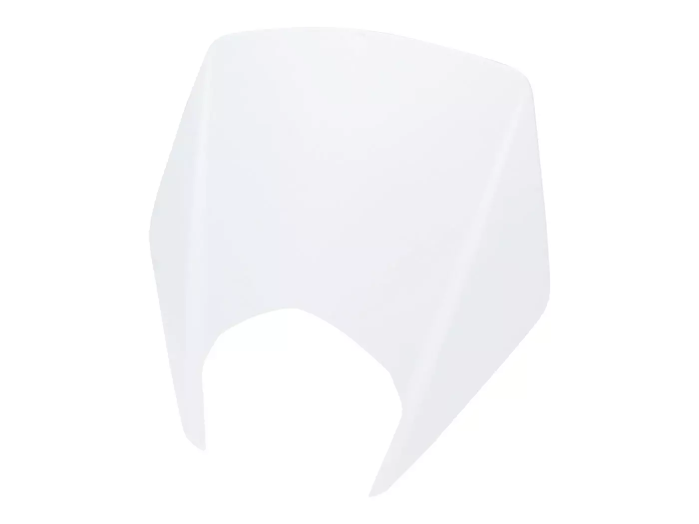 Headlight Fairing Upper Part OEM White For Derbi Senda 2011-, Gilera RCR, SMT 2011
