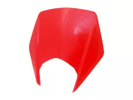 Headlight Fairing Upper Part OEM Red For Derbi Senda 2011-, Gilera RCR, SMT