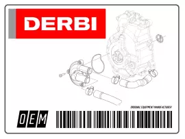 Scheinwerfermaske Oberteil OEM Weiß Für Derbi Senda 2011-, Gilera RCR, SMT 2011- = PI-86420600W0B