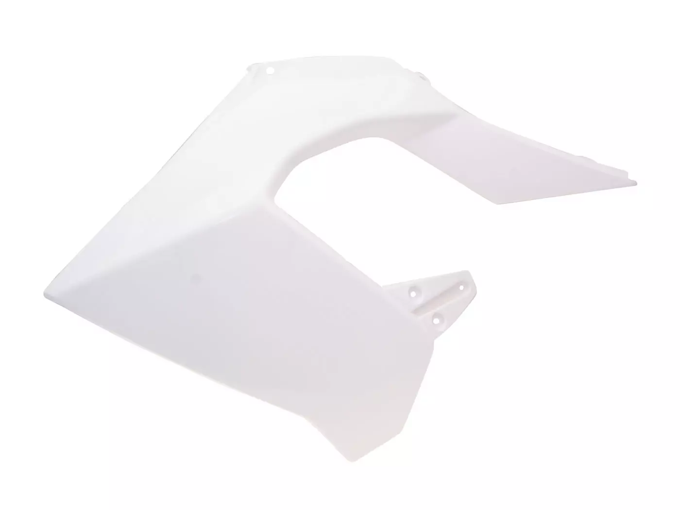 Fuel Tank Cover Left OEM White For Derbi Senda DRD Pro