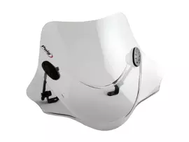 Windshield Puig City Sport Smoke For Kymco Dink 125 (Bet & Win)