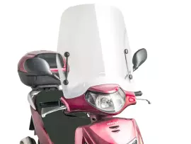 Windshield Puig T.S. Transparent / Clear For Honda SH 125, SH 150 (02-05)
