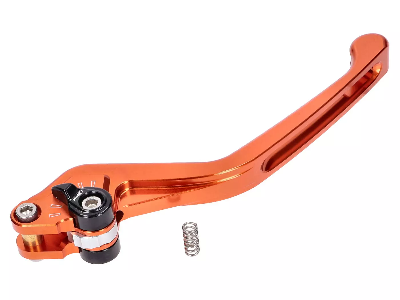 Brake Lever Puig 3.0 Front Adjustable - Orange Black