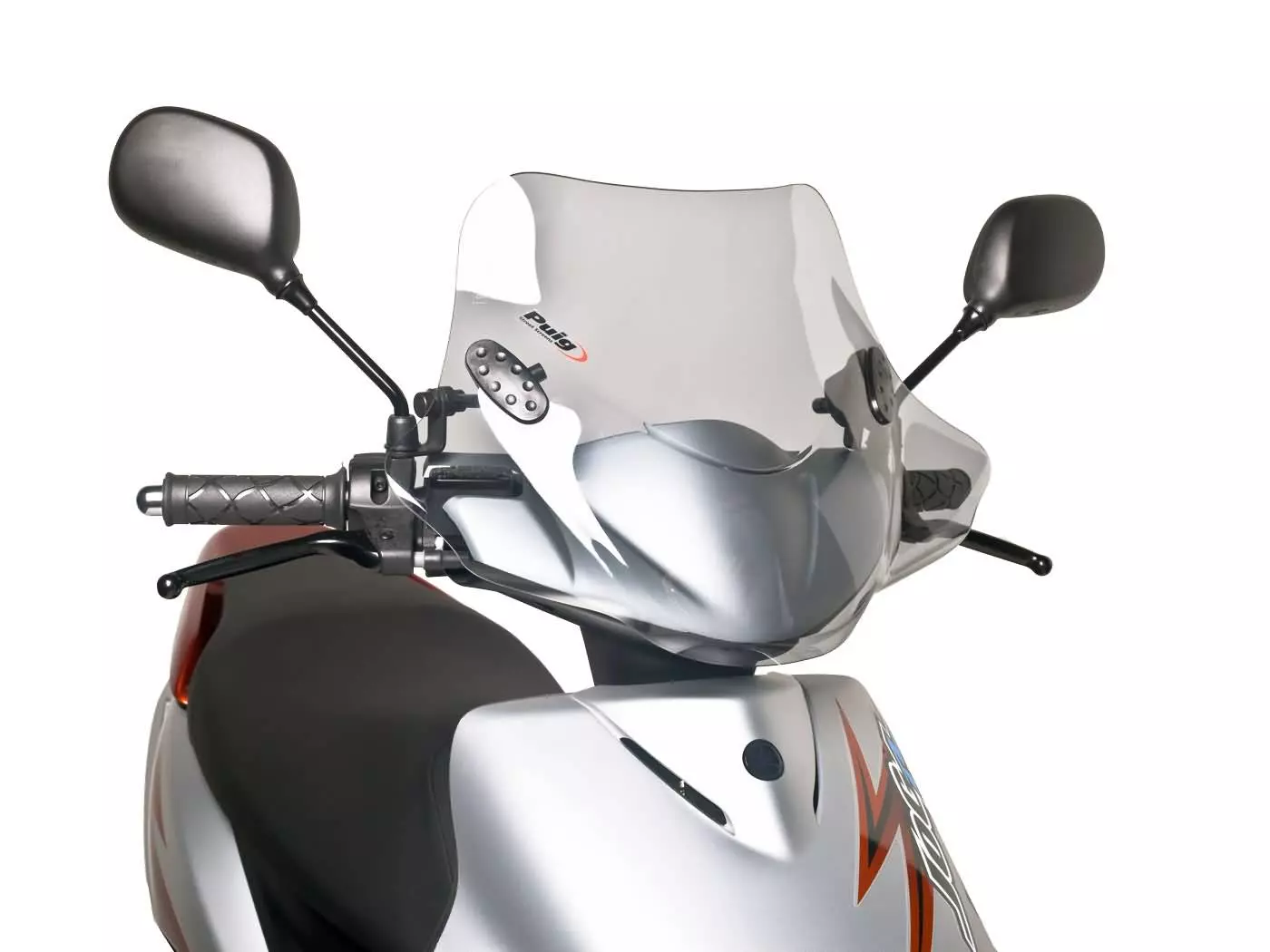 Windshield Puig City Sport Smoke For Yamaha Jog R 50, RR 50