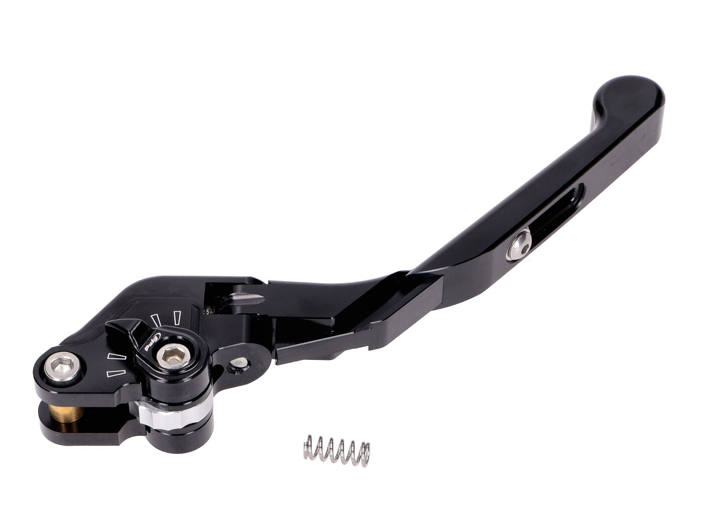 Brake Lever Puig 3.0 Front Adjustable, Foldable, Adjustable Length - Black