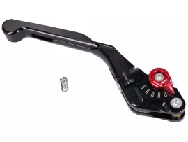 Front Brake Lever Puig 3.0 Adjustable, Extendable Folding  - Black Red