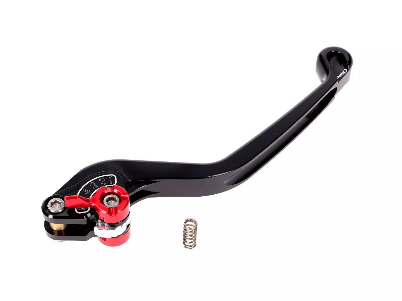 Buy now: Front Brake Lever Puig 2.0 Adjustable - Black Red Front Brake Lever Puig 2.0 Adjustable - Black Red