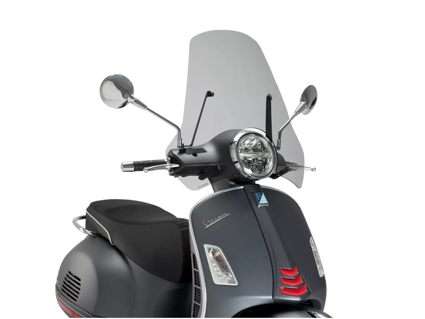 Windshield Puig GTS Touring Smoke For Vespa GTS 300 2008