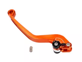 Clutch Lever / Rear Brake Lever Puig 2.0 Adjustable - Orange Black