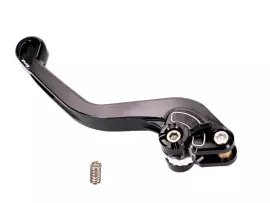 Clutch Lever / Rear Brake Lever Puig 2.0 Adjustable, Short - Black