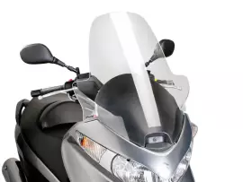 Windshield Puig V-Tech Line Touring Transparent / Clear For Suzuki Burgman 125, 200 07-13