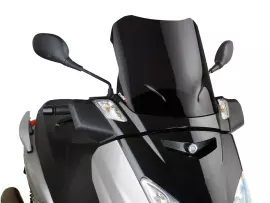 Windshield Puig V-Tech Line Touring Black For Yamaha X-Max 125 YP125R 06-09
