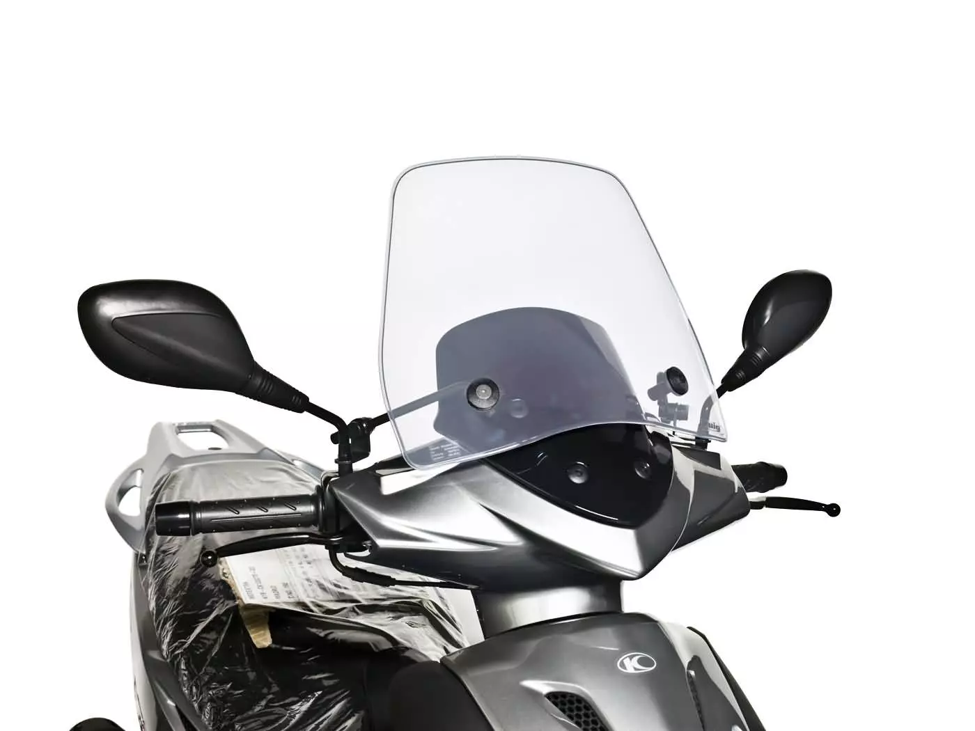 Windshield Puig Trafic Transparent / Clear For Kymco Agility City, RS, DJ S 50, 125 (11-14)