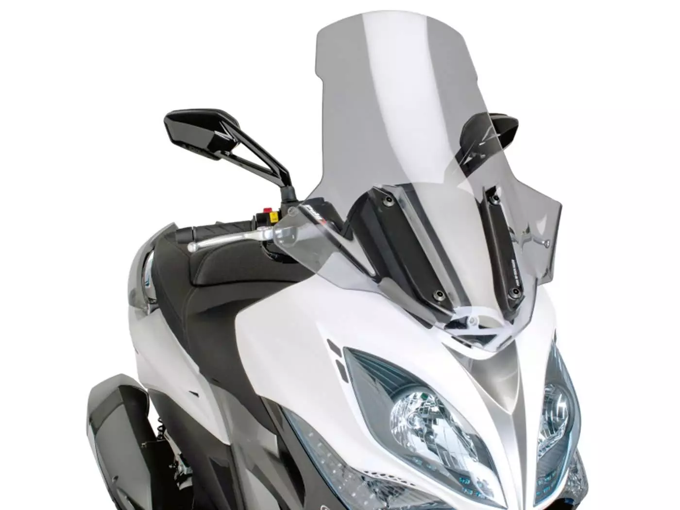 Buy now: Windshield Puig V-Tech Line Touring Smoke For Kymco Xciting 400i Windshield Puig V-Tech Line Touring Smoke For Kymco Xciting 400i