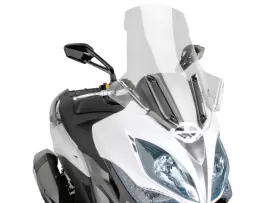Windshield Puig V-Tech Line Touring Transparent / Clear For Kymco Xciting 400i