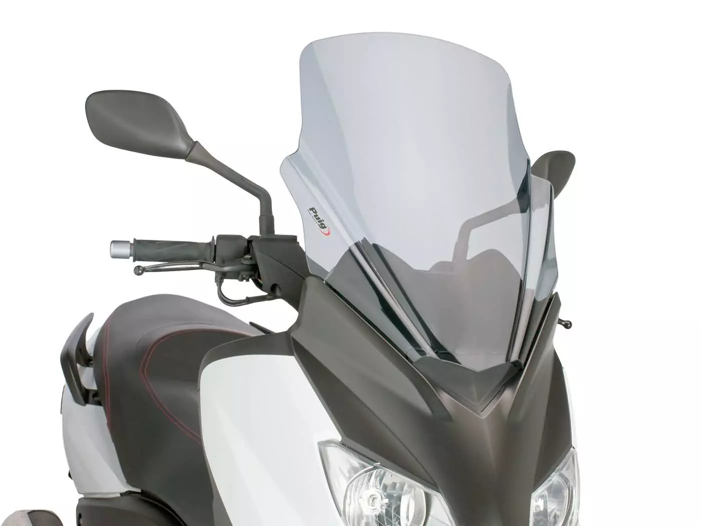 Windshield Puig V-Tech Line Touring Smoke For Yamaha X-Max 125 YP125R 10-14