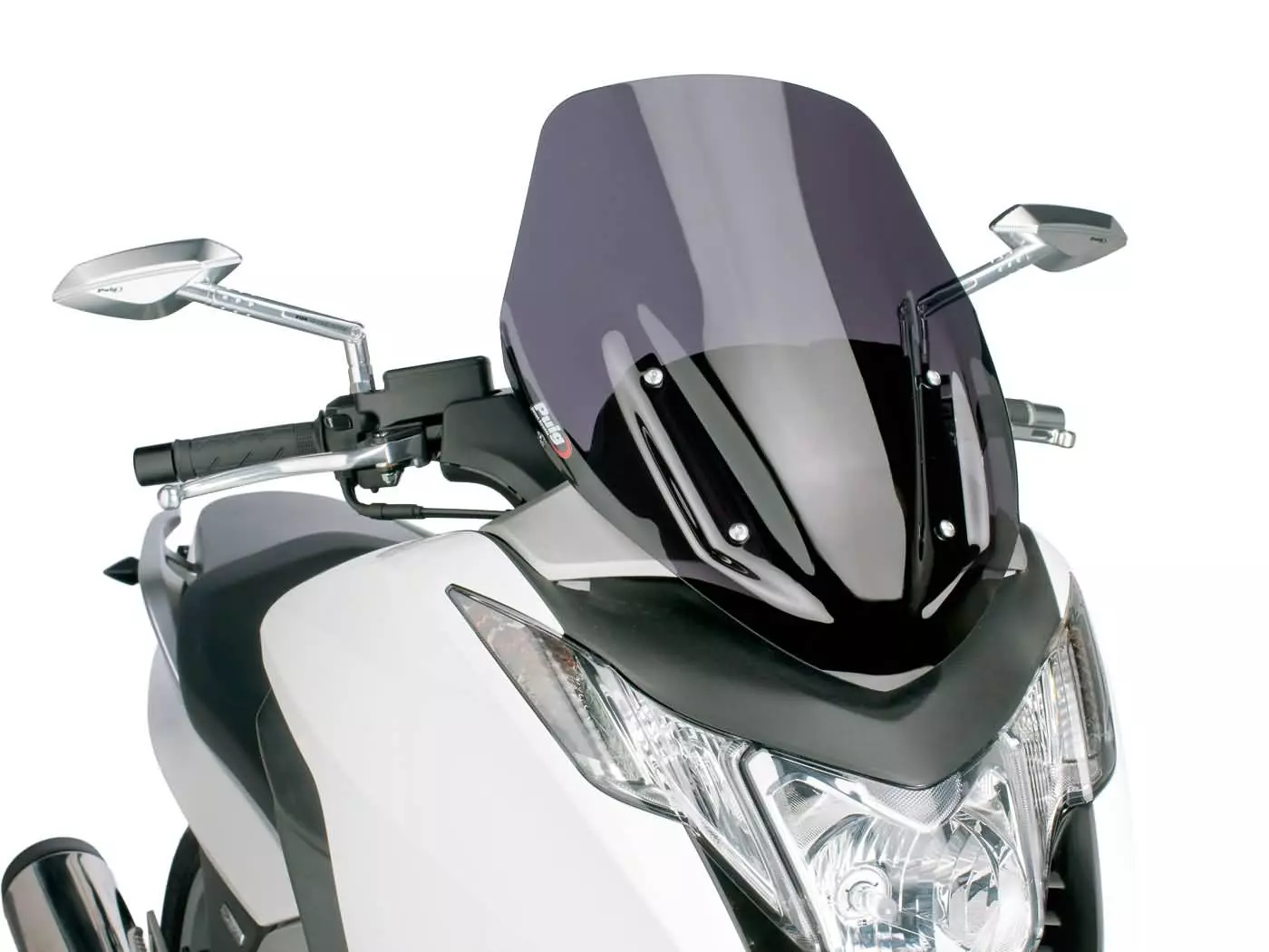 Windshield Puig V-Tech Sport Dark Smoke For Honda Integra NC700, NC750