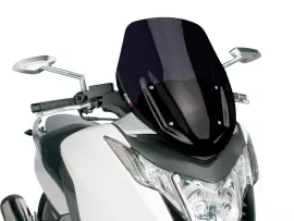 Windshield Puig V-Tech Sport Black For Honda Integra NC700, NC750