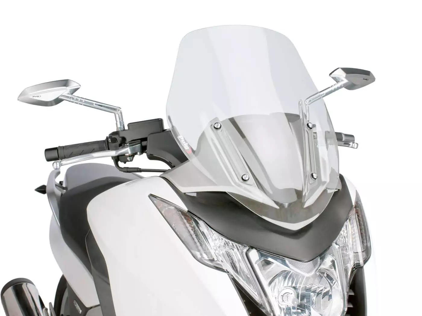 Buy now: Windshield Puig V-Tech Sport Transparent / Clear For Honda Integra NC700, NC750 Windshield Puig V-Tech Sport Transparent / Clear For Honda Integra NC700, NC750