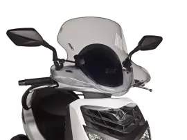 Windshield Puig City Touring Smoke For SYM HD 200i EVO 08-14