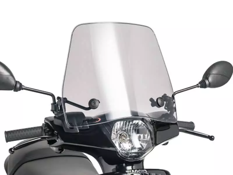 Windshield Puig Trafic Smoke For Piaggio ZIP 50 2T