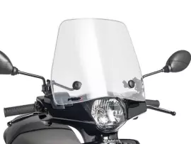 Windshield Puig Trafic Transparent / Clear For Piaggio ZIP 50 2T
