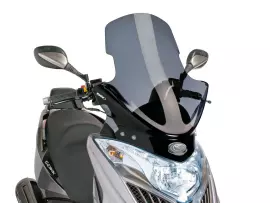Windshield Puig V-Tech Line Touring Dark Smoke For Kymco Grand Dink, Yager GT 300i