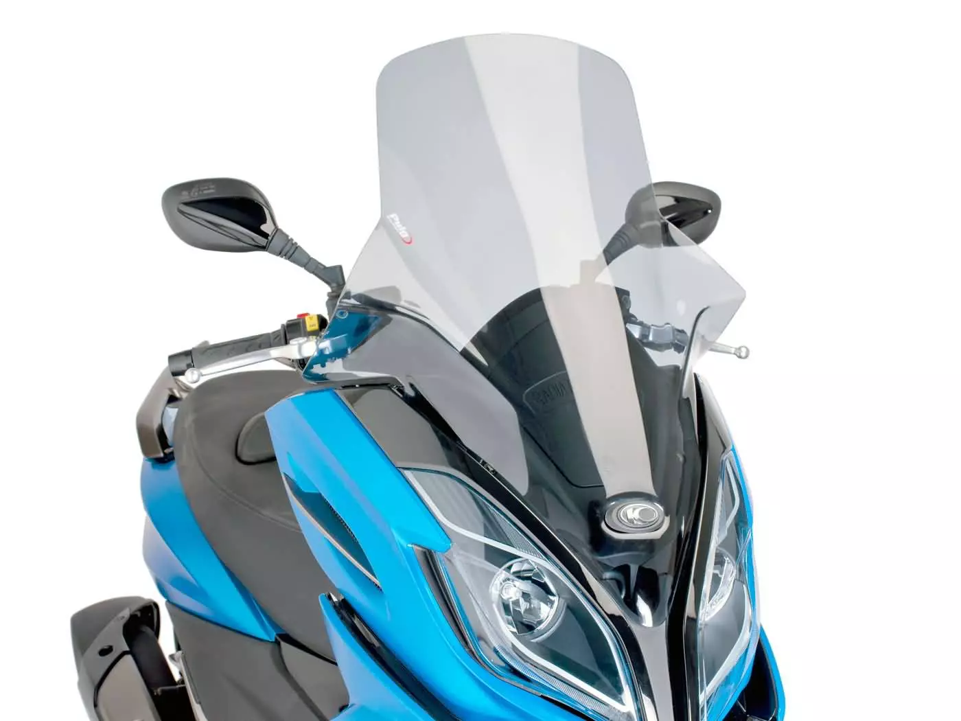 Buy now: Windshield Puig V-Tech Line Touring Smoke For Kymco K-XCT 125i, 300i Windshield Puig V-Tech Line Touring Smoke For Kymco K-XCT 125i, 300i