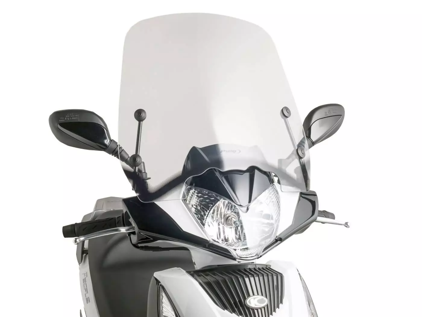 Windshield Puig T.S. Transparent / Clear For Kymco People GT 125i, 200i, 300i (10-14)