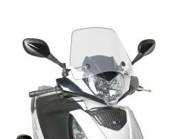 Windshield Puig Trafic Transparent / Clear For Kymco People GT 125i, 200i, 300i (10-14)