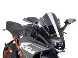 Windshield Puig Z-Racing Dark Grey For KTM RC 125, 200, 390 14