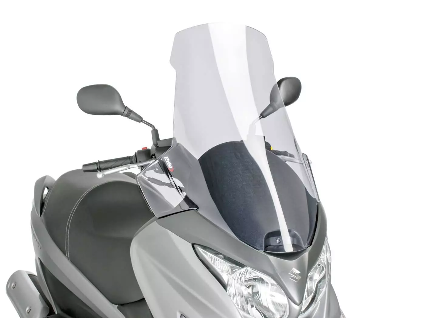 Buy now: Windshield Puig V-Tech Line Touring Transparent / Clear For Burgman 125, 200 2014 Windshield Puig V-Tech Line Touring Transparent / Clear For Burgman 125, 200 2014