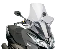 Windshield Puig V-Tech Line Touring Smoke For Kawasaki J300