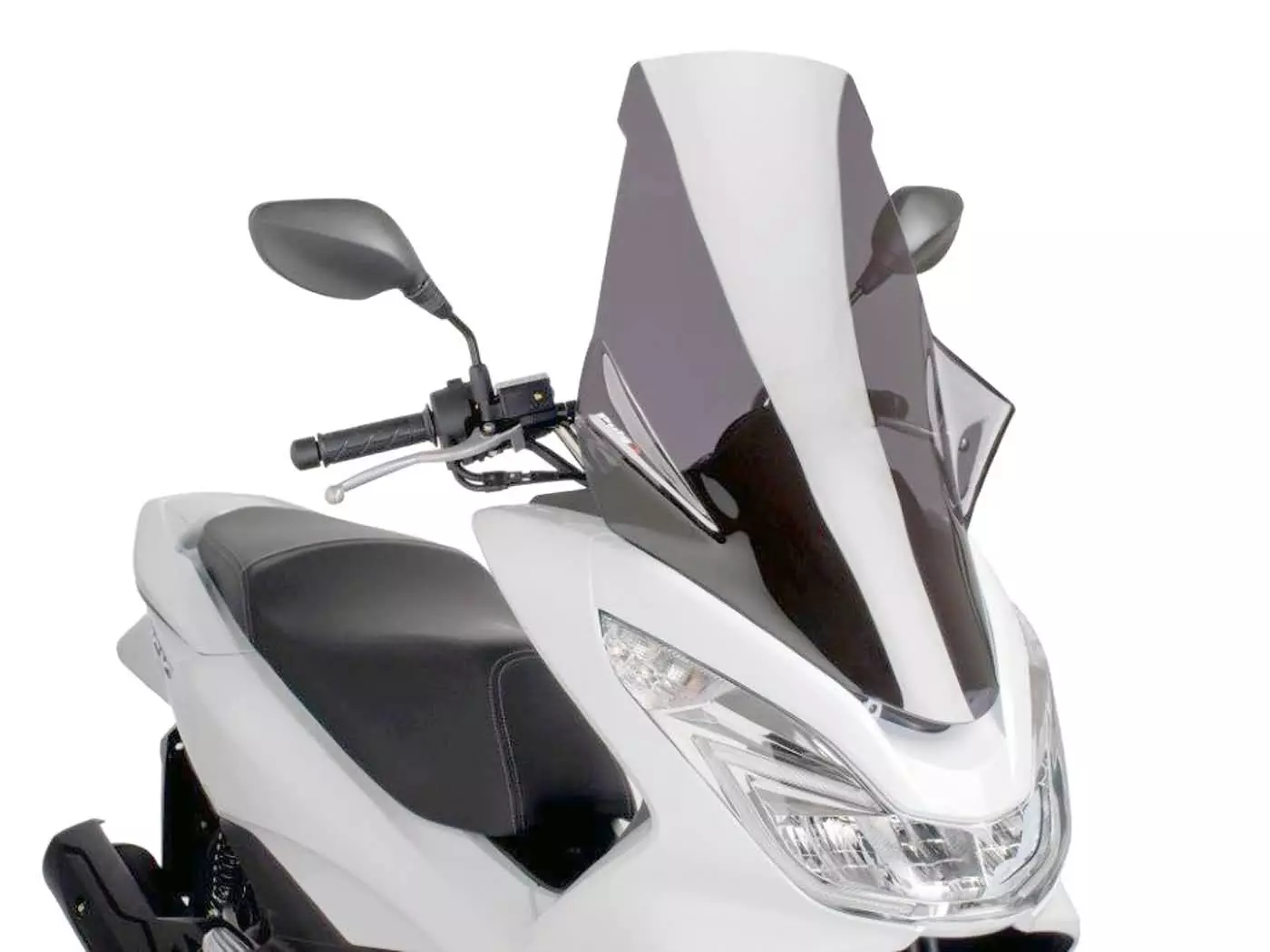 Buy now: Windshield Puig V-Tech Line Touring Dark Smoke For Honda PCX 125i 4T 2014- JF57 Windshield Puig V-Tech Line Touring Dark Smoke For Honda PCX 125i 4T 2014- JF57