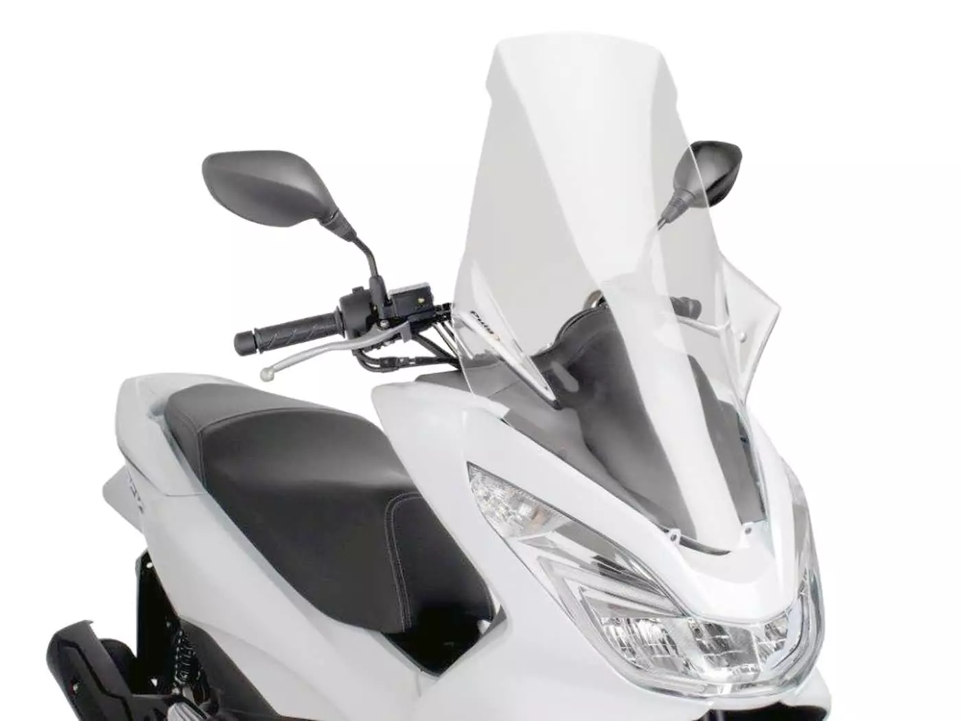 Buy now: Windshield Puig V-Tech Line Touring Transparent / Clear For Honda PCX 125i 4T 2014- JF57 Windshield Puig V-Tech Line Touring Transparent / Clear For Honda PCX 125i 4T 2014- JF57