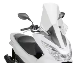 Windshield Puig V-Tech Line Touring Transparent / Clear For Honda PCX 125i 4T 2014- JF57