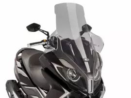 Windshield Puig V-Tech Line Touring Smoke For Kymco New Downtown 125, 350 2015