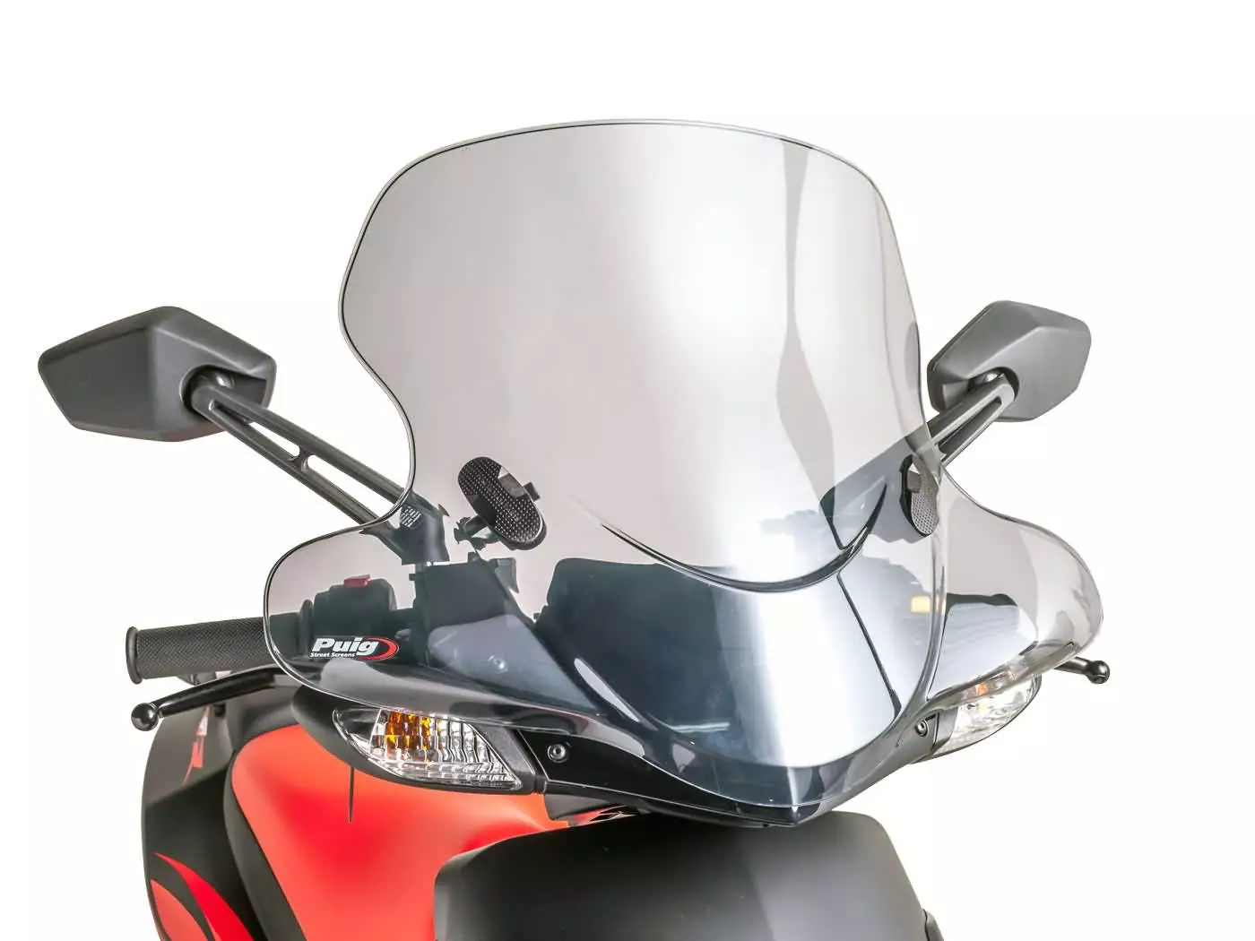 Windshield Puig City Touring Smoke For Aprilia SR 50 R 04-17