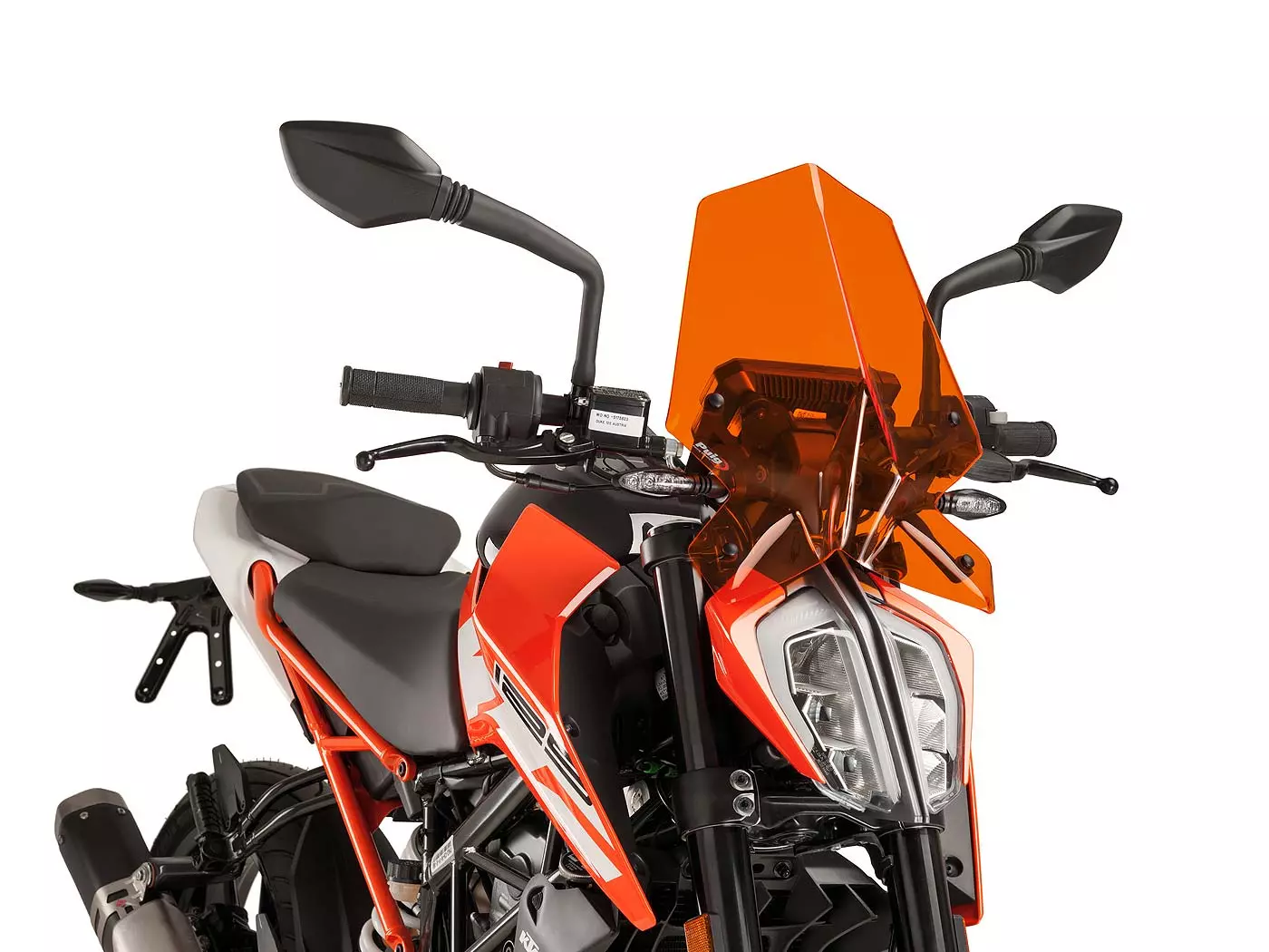 Buy now: Windshield Puig New Generation Sport Orange For KTM Duke 125, 200, 390 17 Windshield Puig New Generation Sport Orange For KTM Duke 125, 200, 390 17